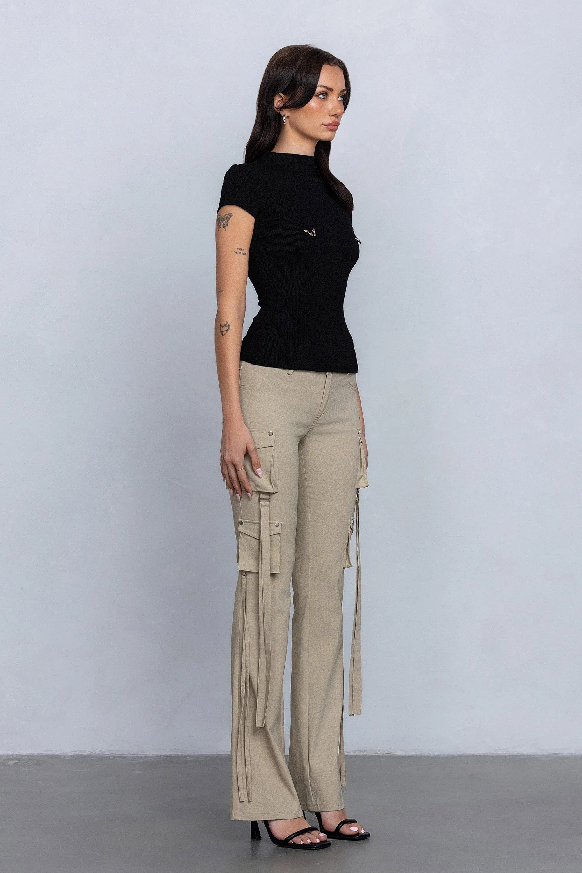 MAVEN CARGO PANTS - KHAKI