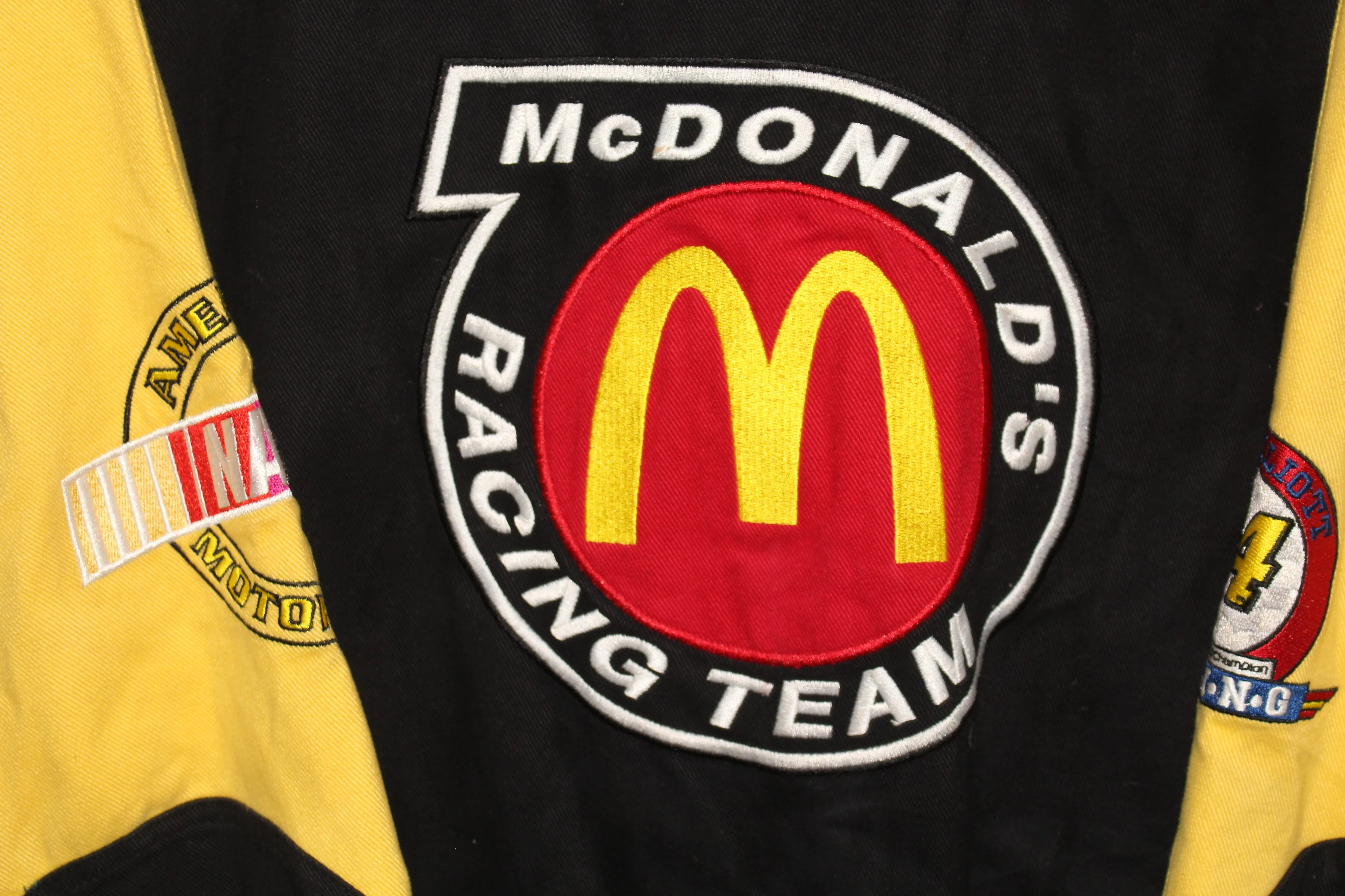 McDonald’s Racing NASCAR Bill Elliott #94 Logo Athletic (L)