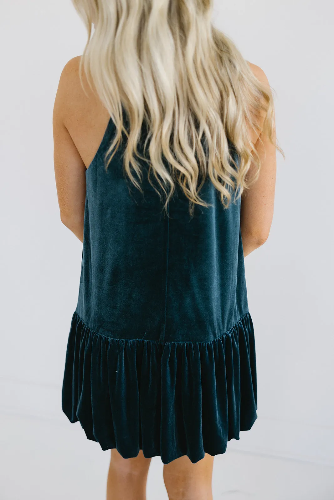 Megan Mini Dress - Peacock