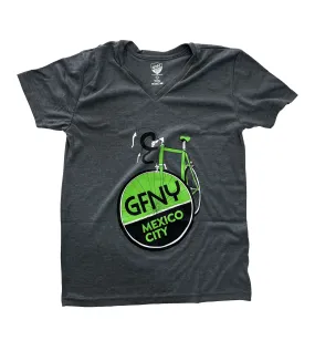 MEN GREY T-SHIRT BIKE MEXICO CITY
