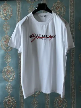 Men's Luxury Printed Casual Wear Round Neck Cotton Tshirt