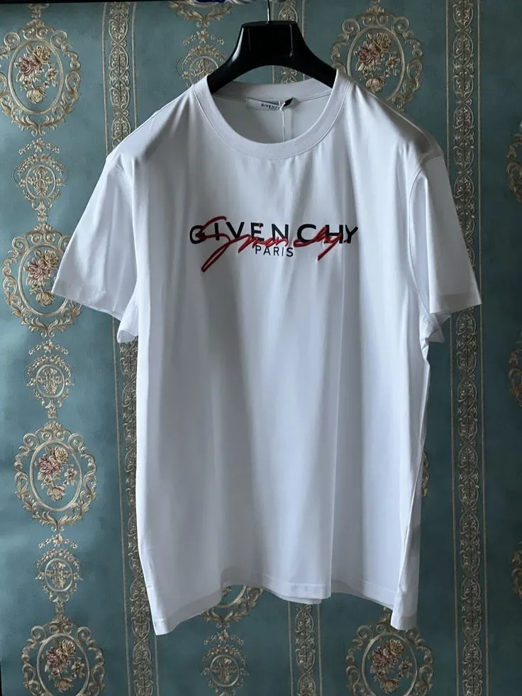 Men's Luxury Printed Casual Wear Round Neck Cotton Tshirt