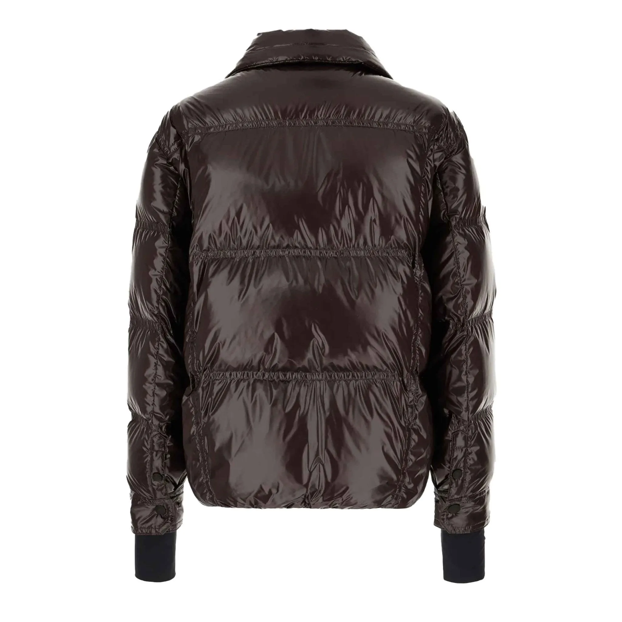 Moncler Grenoble Tecka Ski Down Jacket in Dark Brown