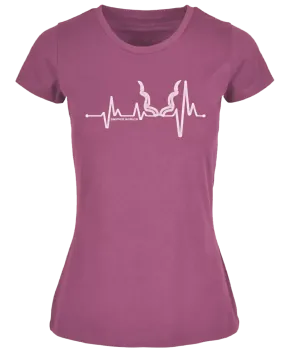 ROSE PINK LADIES PULSE T-SHIRT
