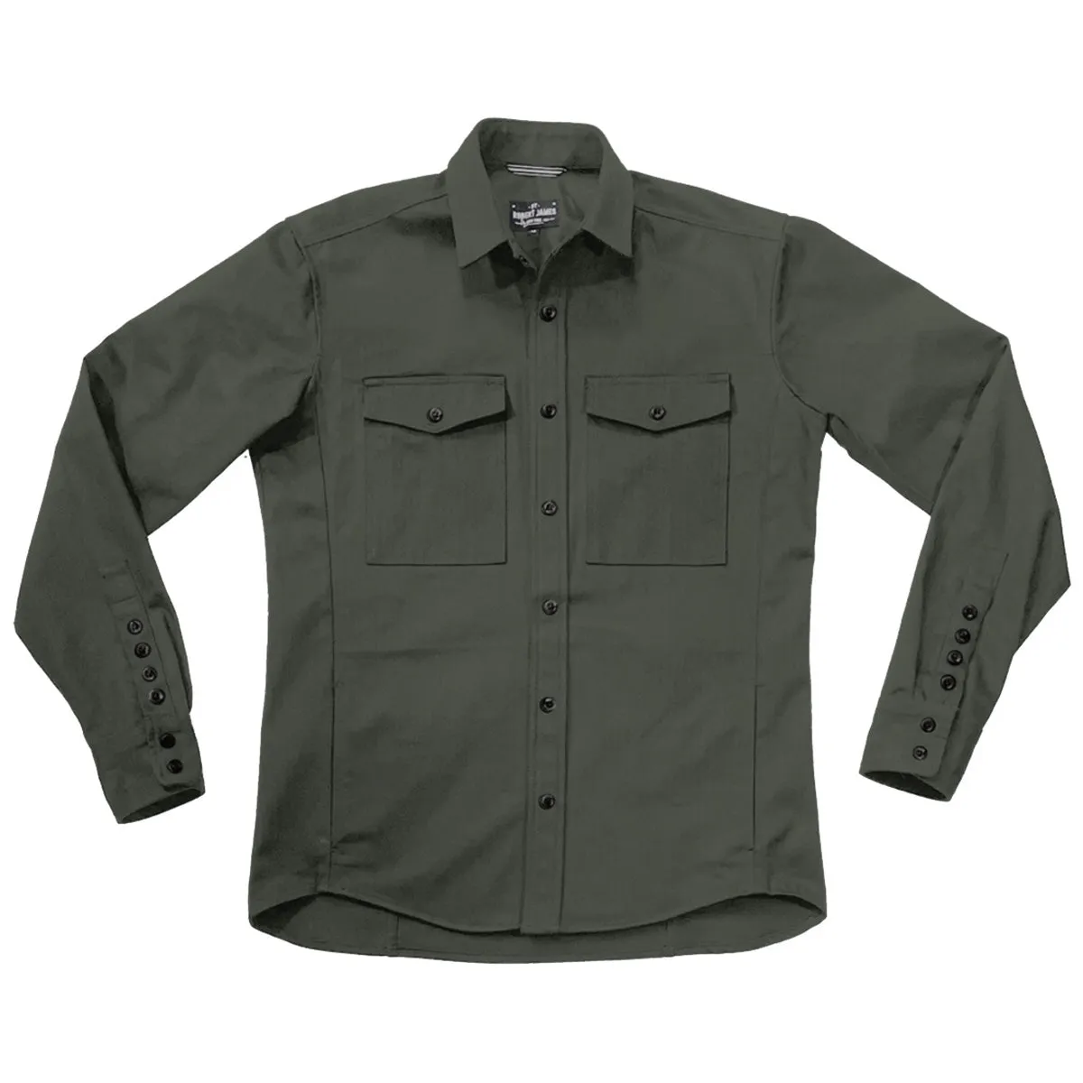 SB LACHINE  // CLASSIC - HERRINGBONE SHIRT JACKET - Yoke No Pockets  - 6 SMALL BATCH COLORS