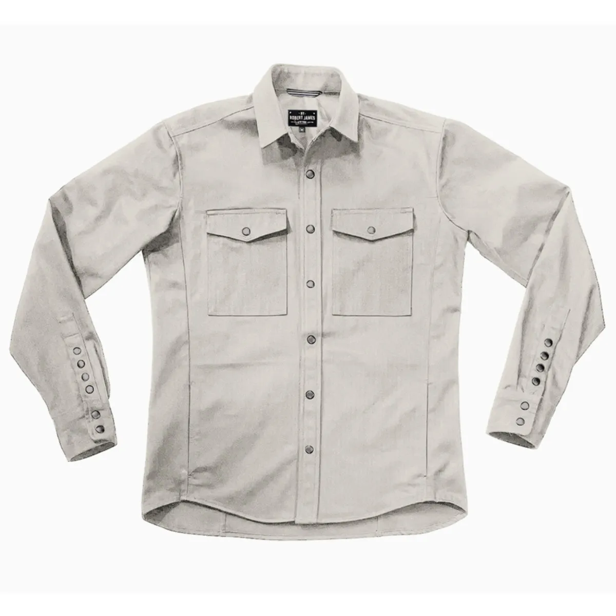 SB LACHINE  // CLASSIC - HERRINGBONE SHIRT JACKET - Yoke No Pockets  - 6 SMALL BATCH COLORS