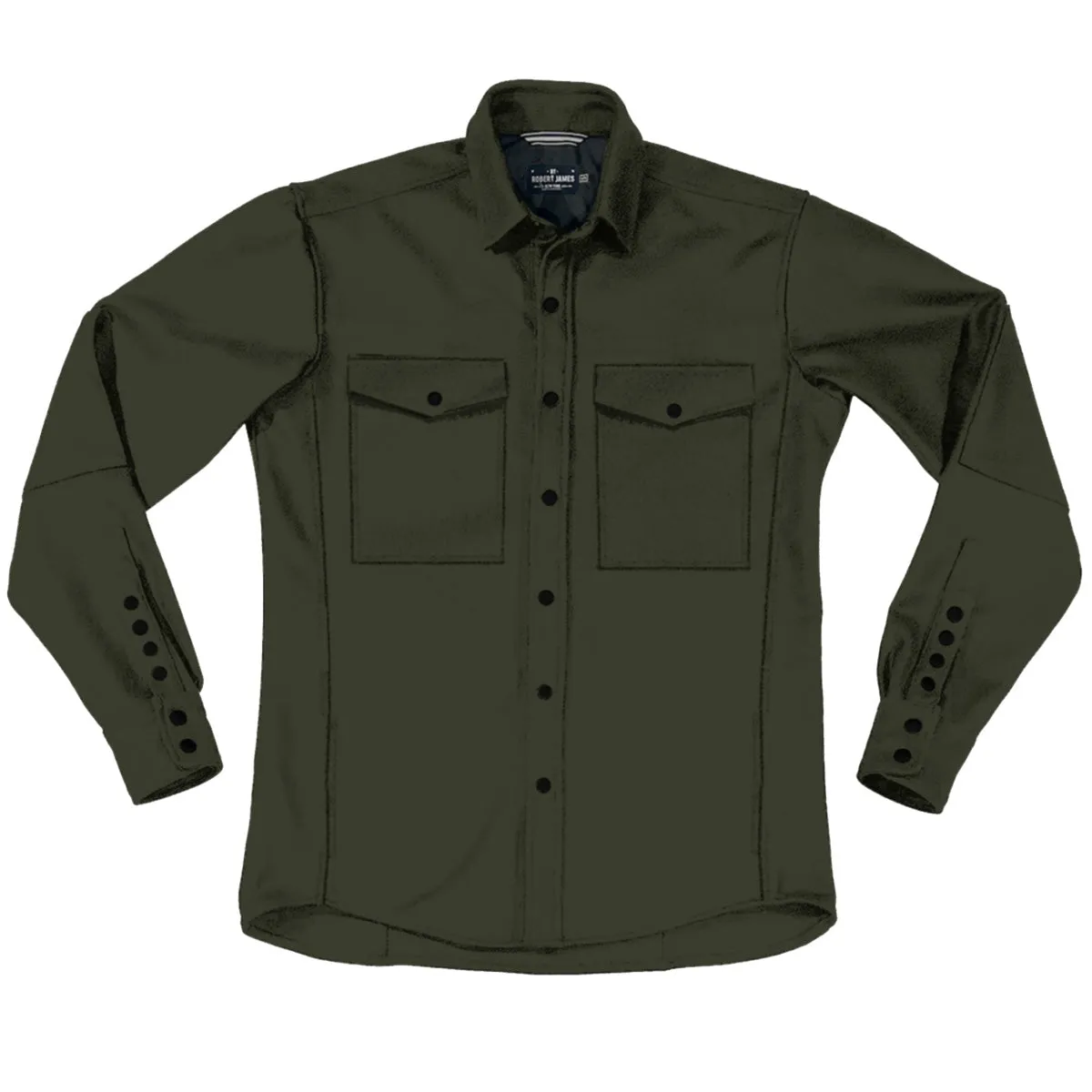 SB LACHINE  // CLASSIC - WOOL  SHIRT JACKET -  Pockets - No Yoke - 4 SMALL BATCH COLORS