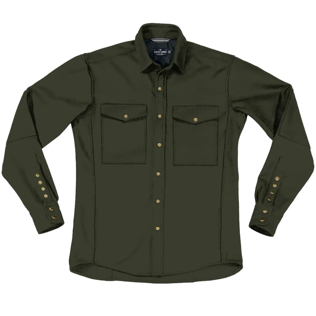 SB LACHINE  // CLASSIC - WOOL  SHIRT JACKET -  Pockets - No Yoke - 4 SMALL BATCH COLORS