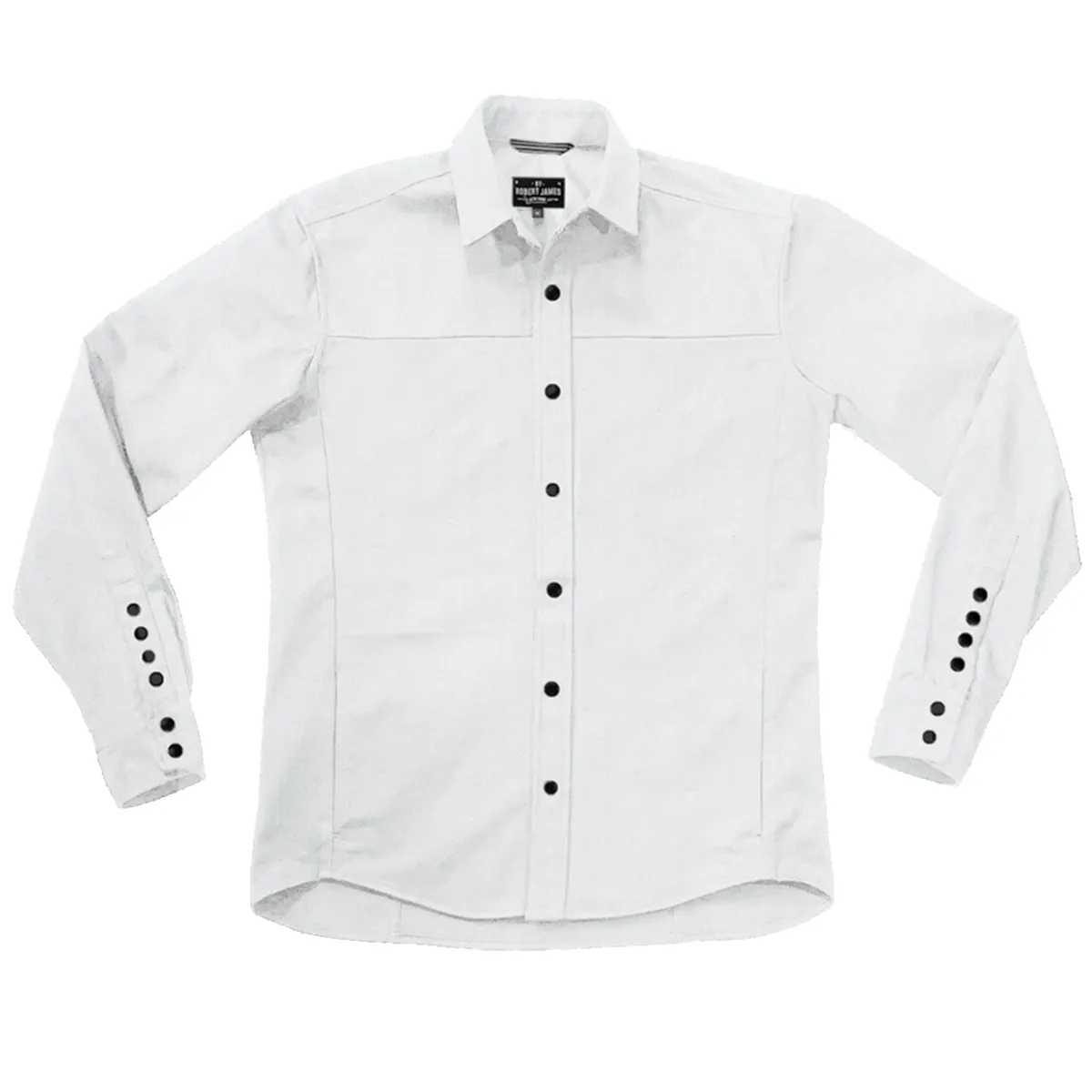 SB LACHINE  // CLEAN - HERRINGBONE SHIRT JACKET - Yoke No Pockets  - 6 SMALL BATCH COLORS