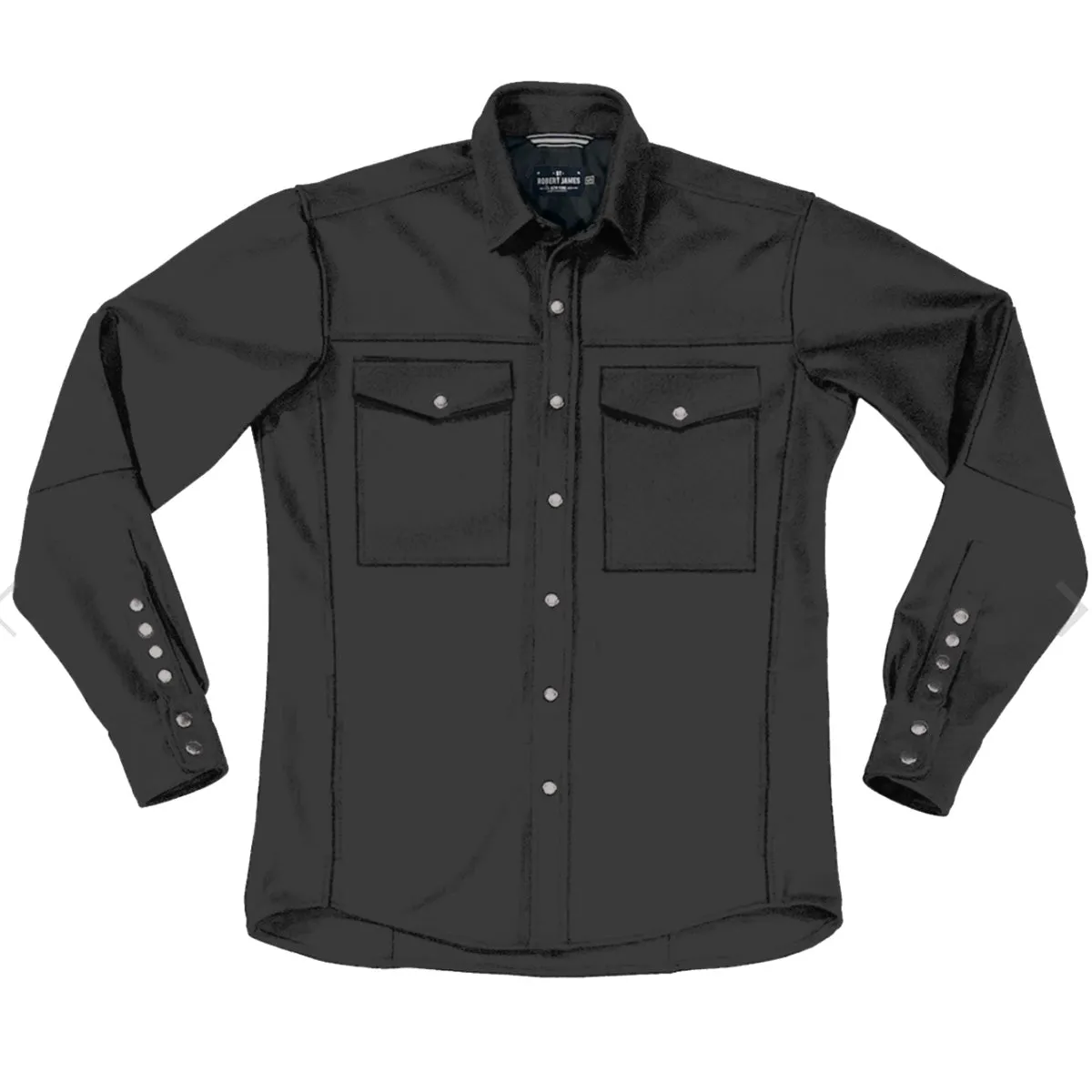 SB LACHINE  // TUFF - WOOL SHIRT JACKET -  Pockets    Yoke  - 4 SMALL BATCH COLORS