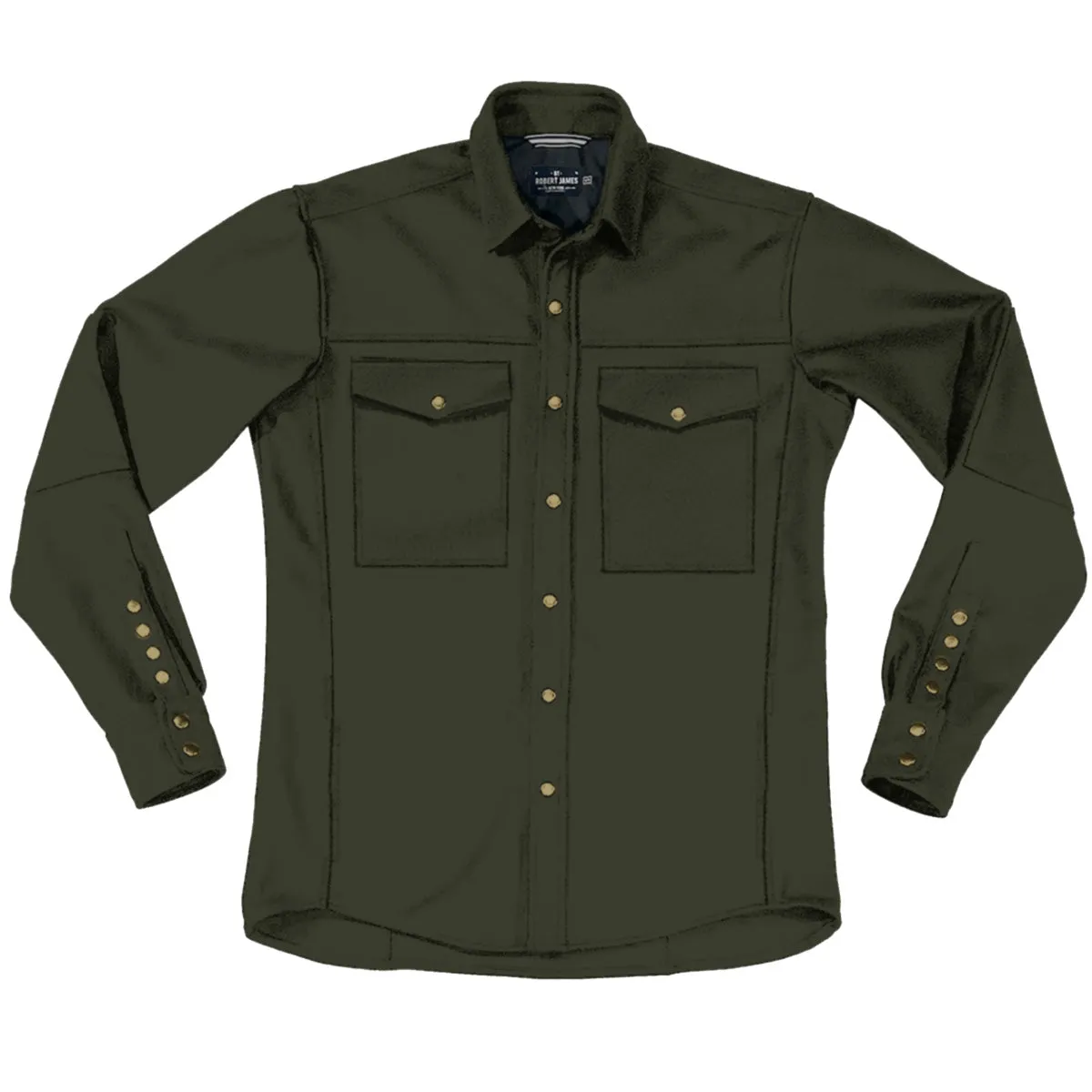 SB LACHINE  // TUFF - WOOL SHIRT JACKET -  Pockets    Yoke  - 4 SMALL BATCH COLORS