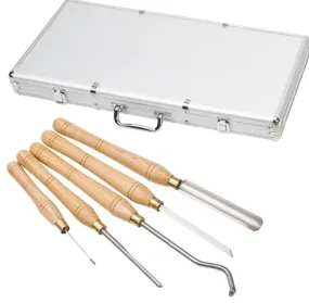 Shop Fox Tools Lathe Chisel Set, 5 pc.