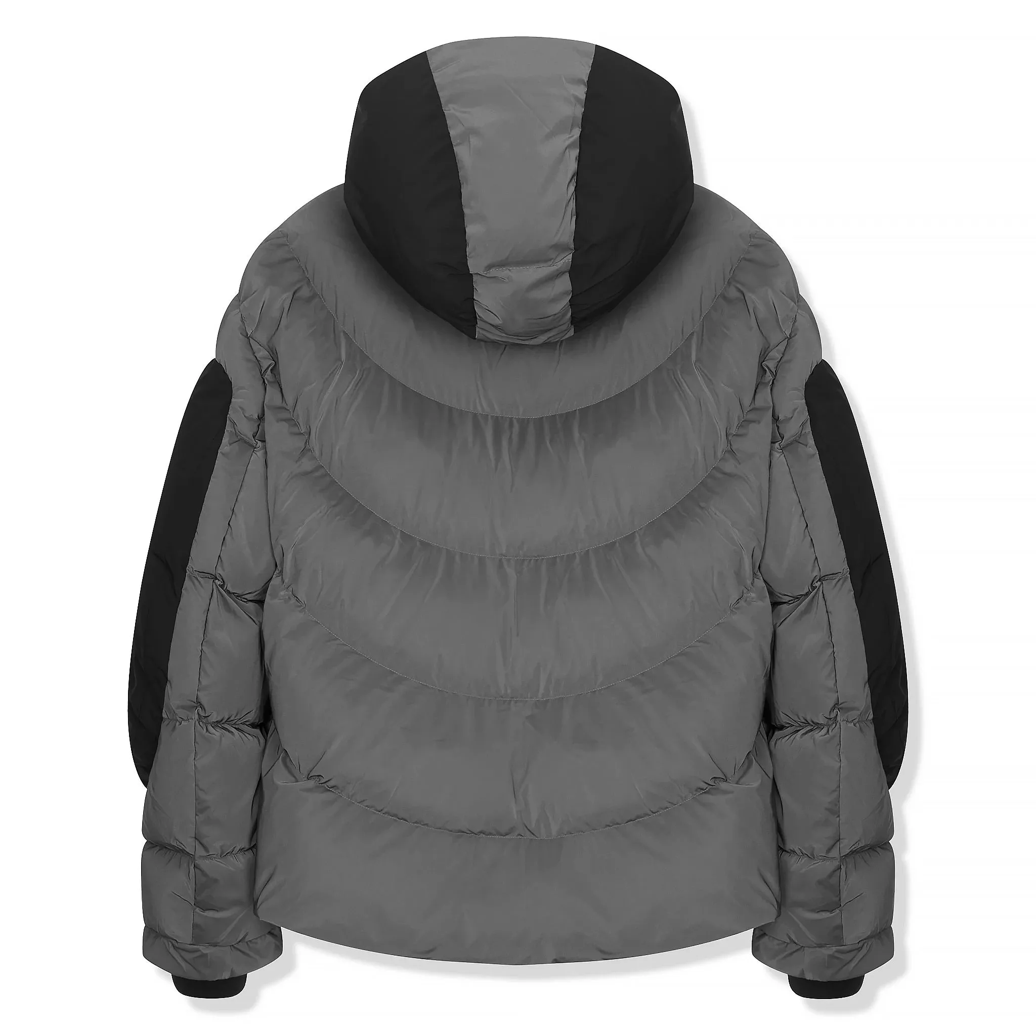 SIARR Black Grey Puffer Ski Jacket