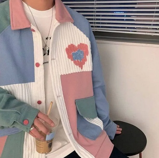 Soft Girl Pastel Jacket