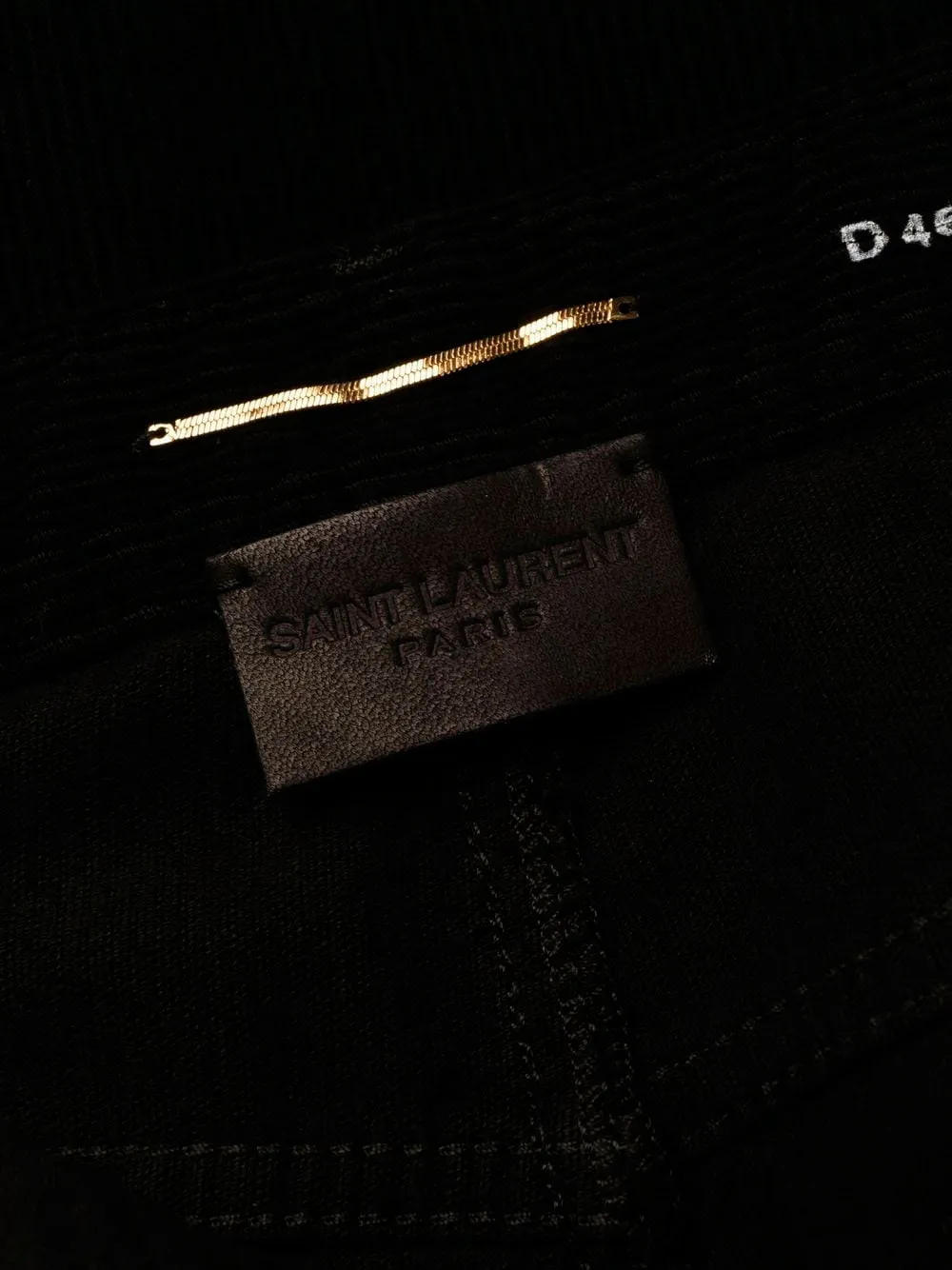 Straight-leg corduroy pants