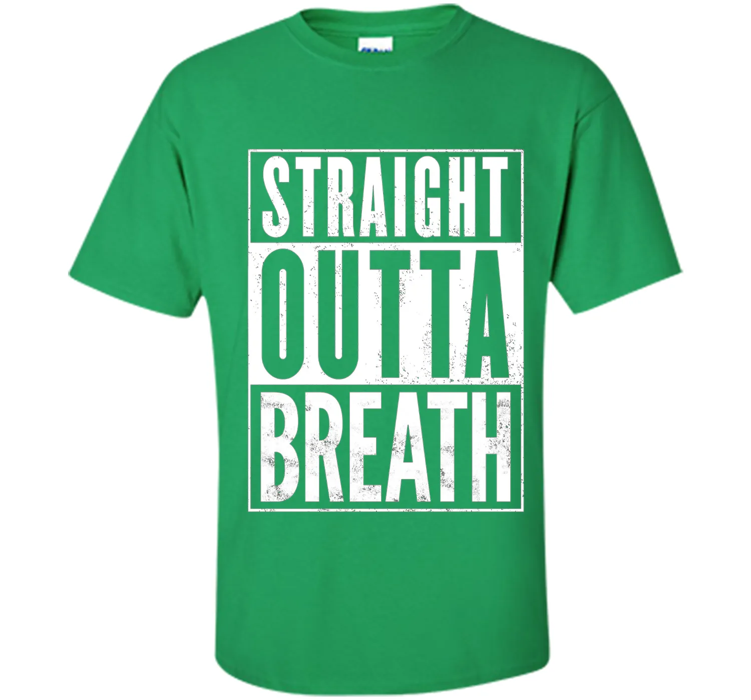 Straight Outta Breath Funny T-Shirt