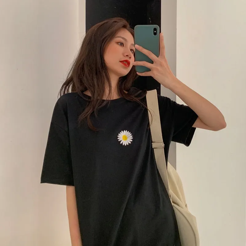 T Shirt Fleur Coréenne