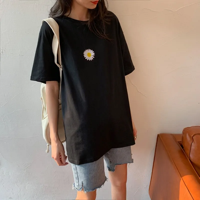 T Shirt Fleur Coréenne