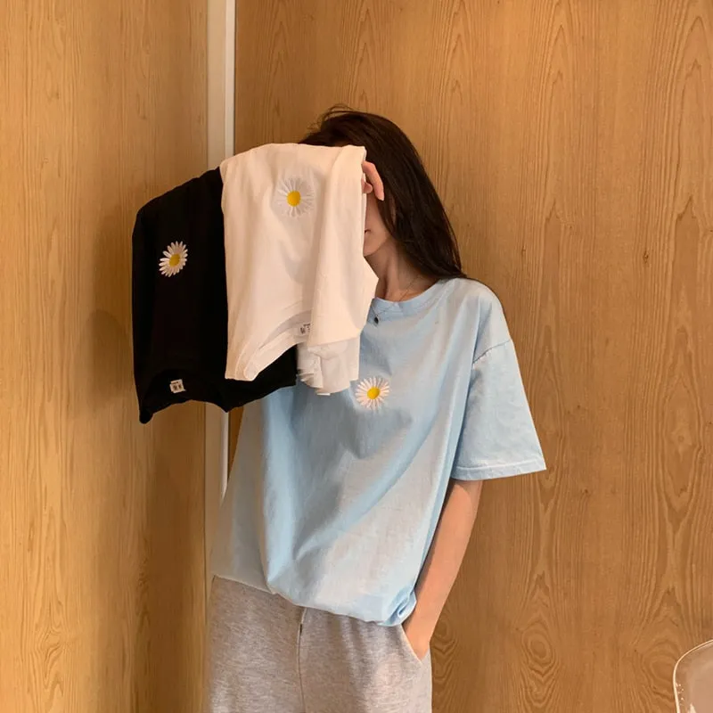 T Shirt Fleur Coréenne