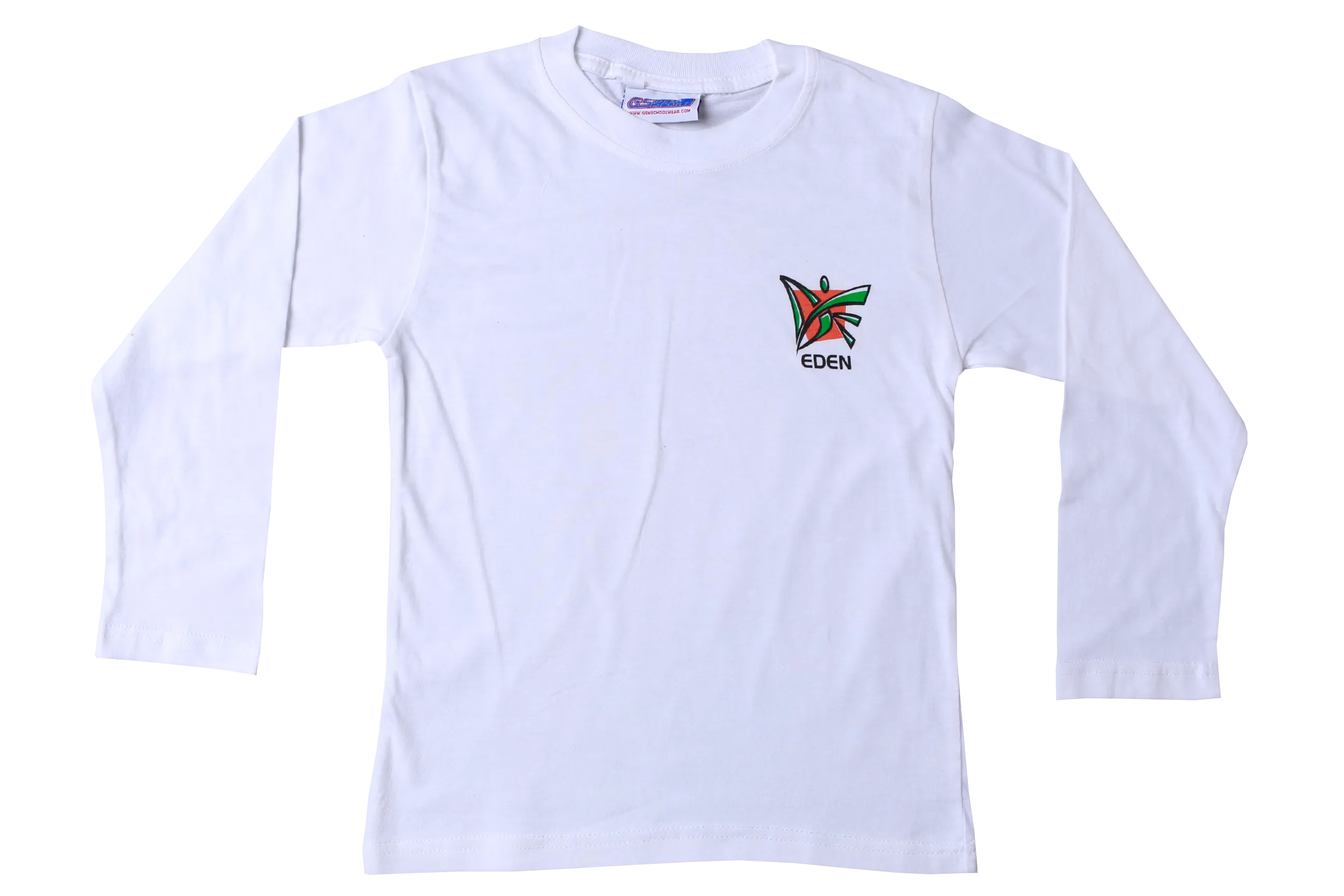 T-Shirt Printed - Eden White Long Sleeve
