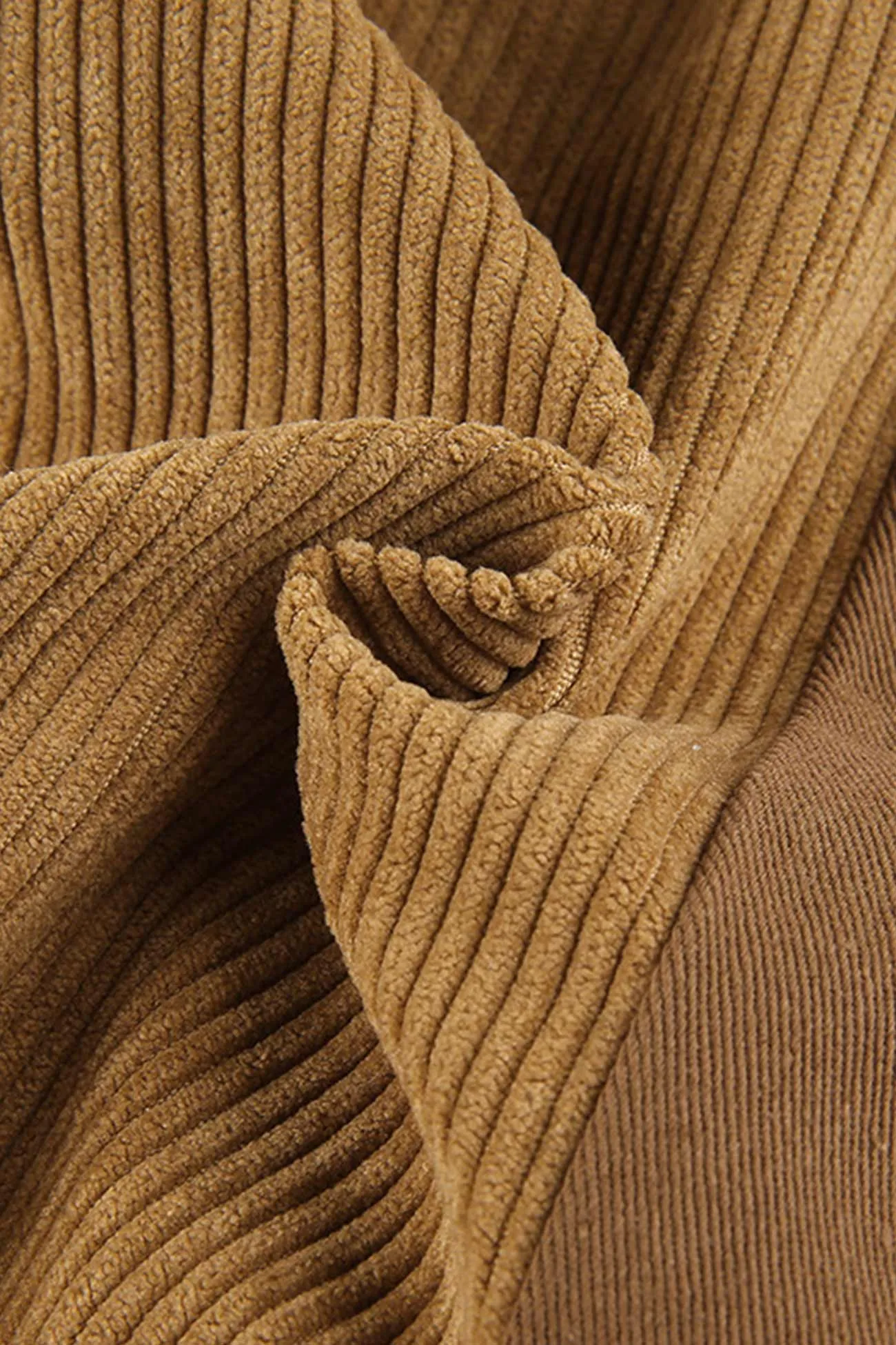 TastyHottie - High Waist Corduroy Patchwork Long Pants