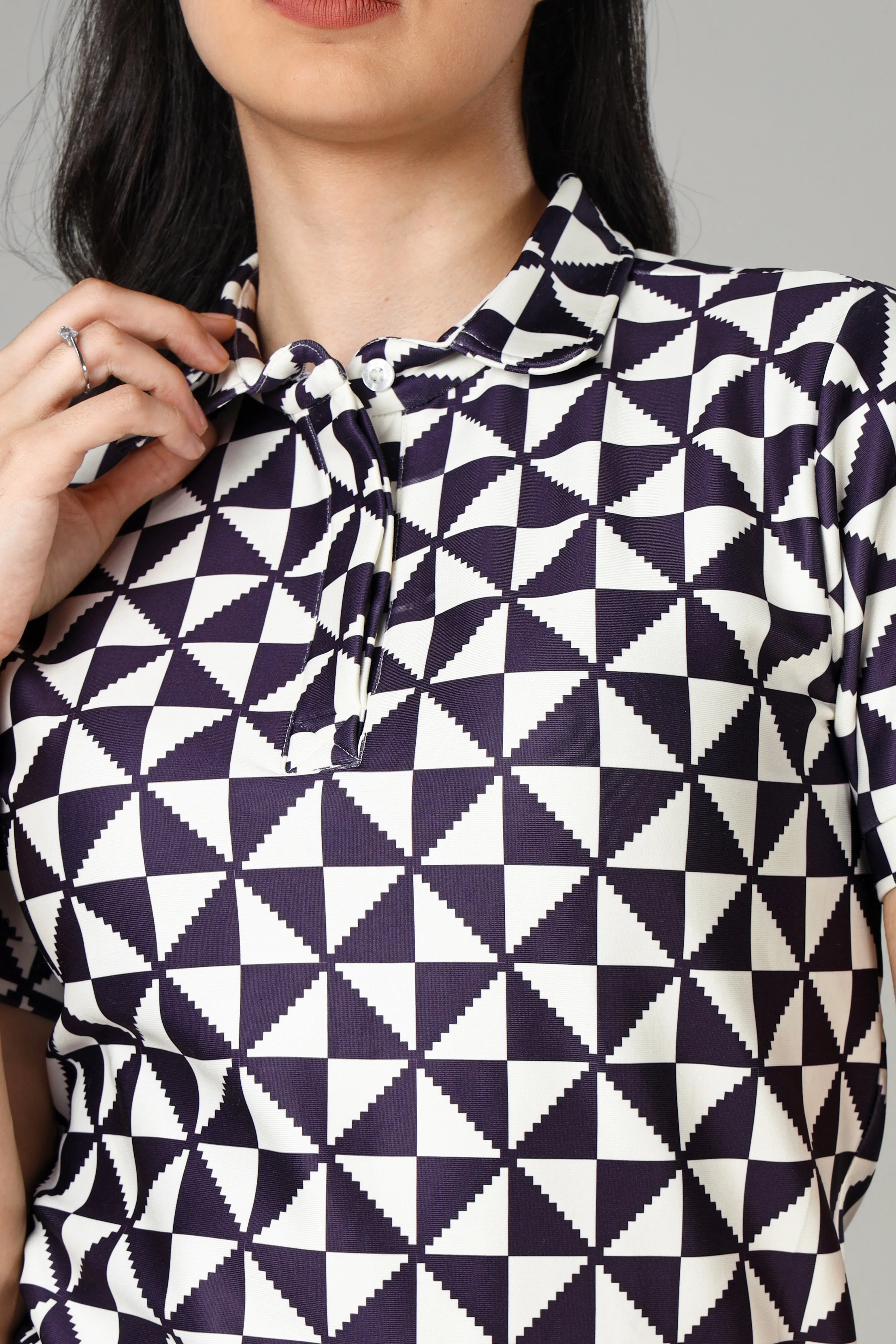 The Graphic Edition: Women's Polo T-Shirt