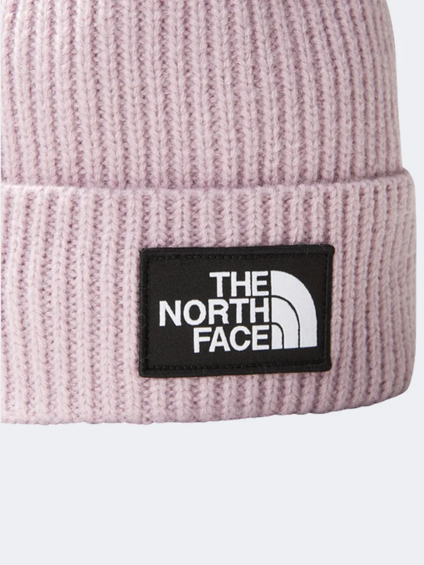 The North Face Logo Box Unisex Lifestyle Beanie Orchid Pink