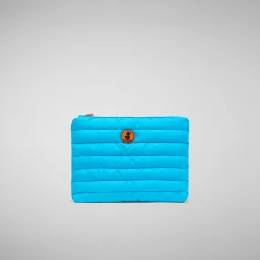 Unisex Solane Pouch in Fluo Blue