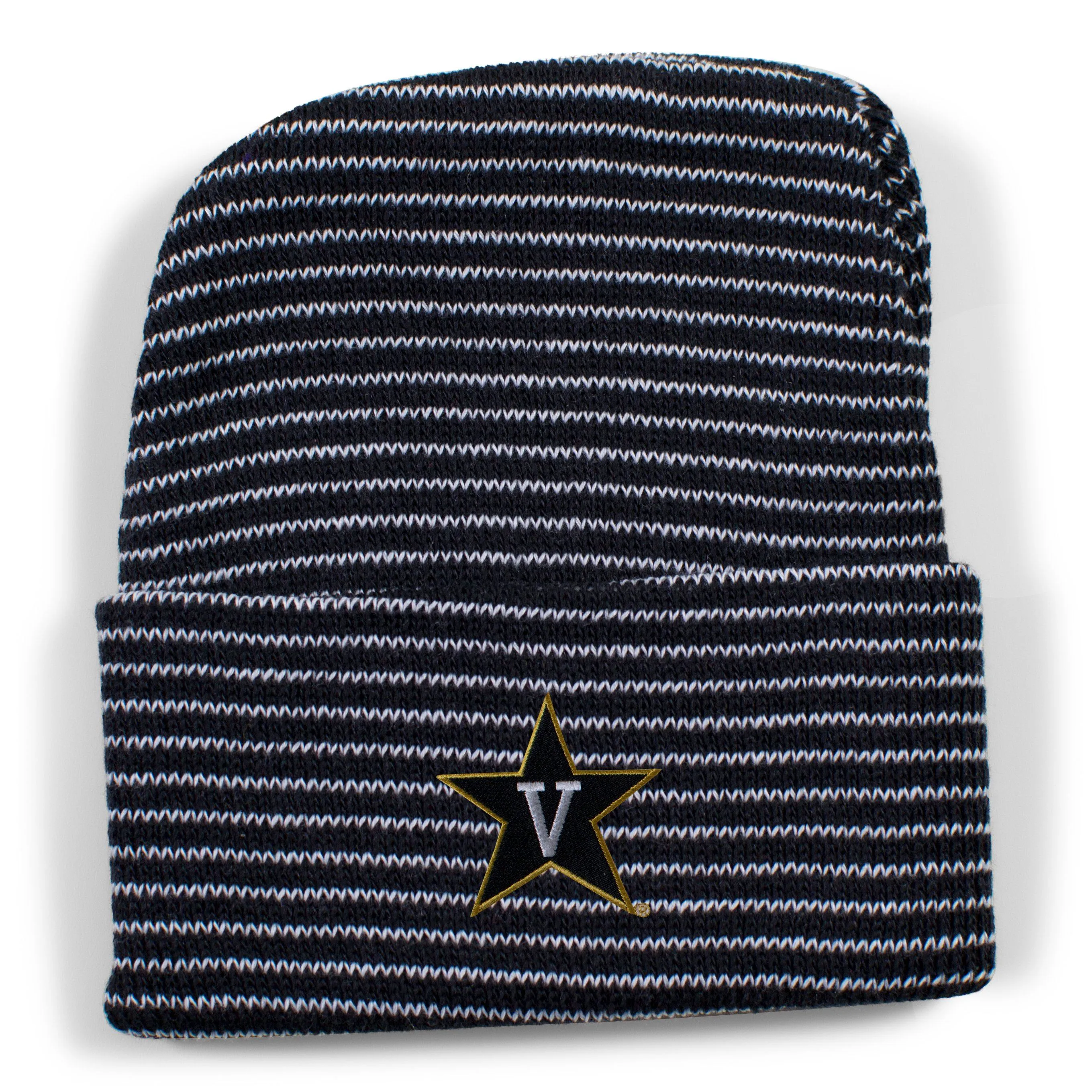 Vanderbilt Stripe Knit Cap