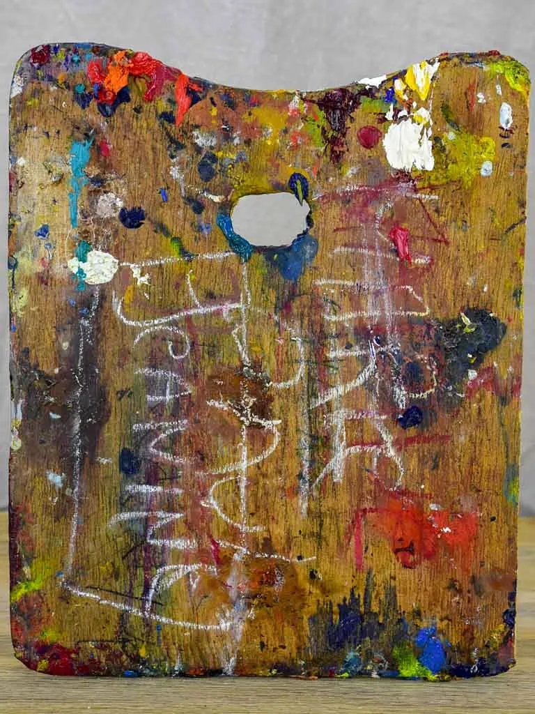 Vintage French paint palette (2 of 3)