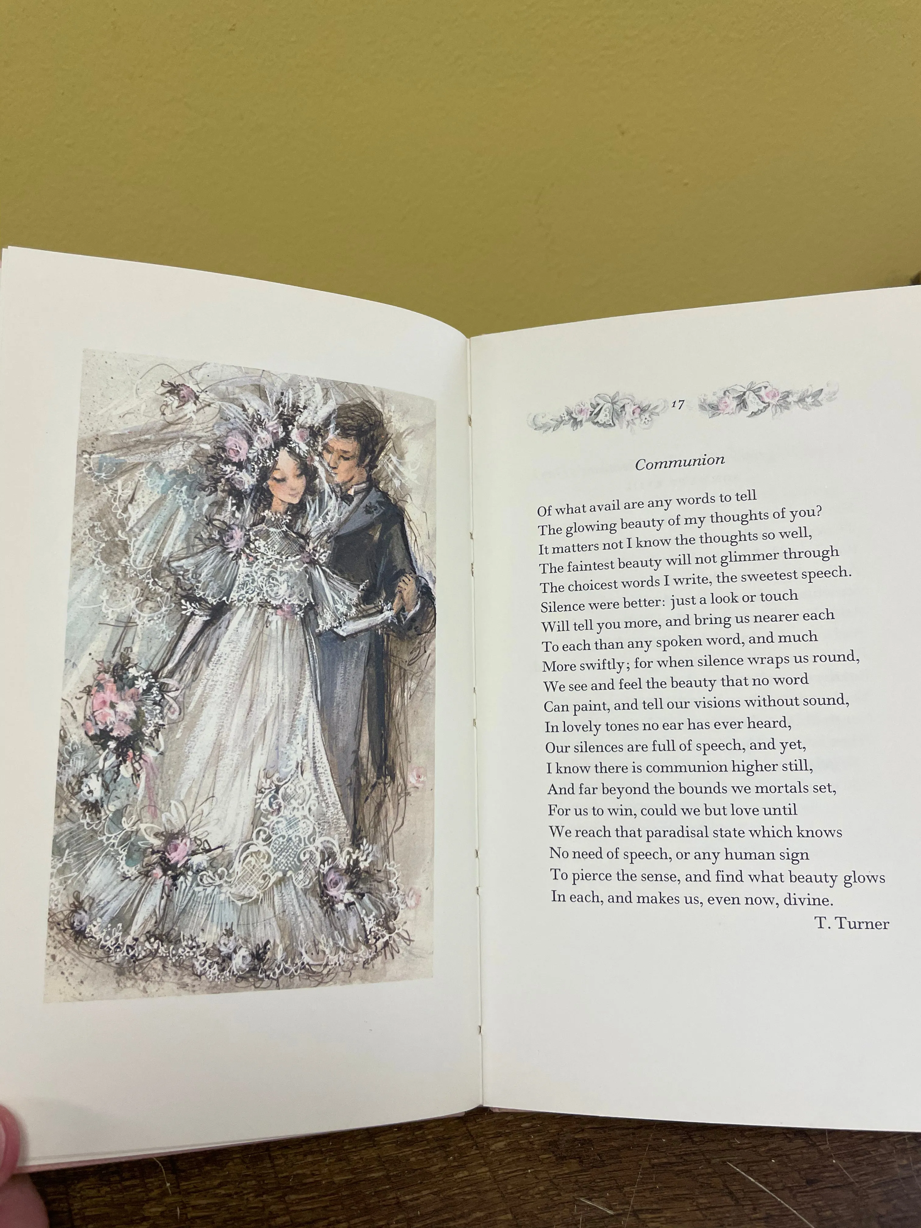 Vintage Hallmark “I Thee Wed” Tributes to Love and Marriage 1969 Hardcover with Jacket