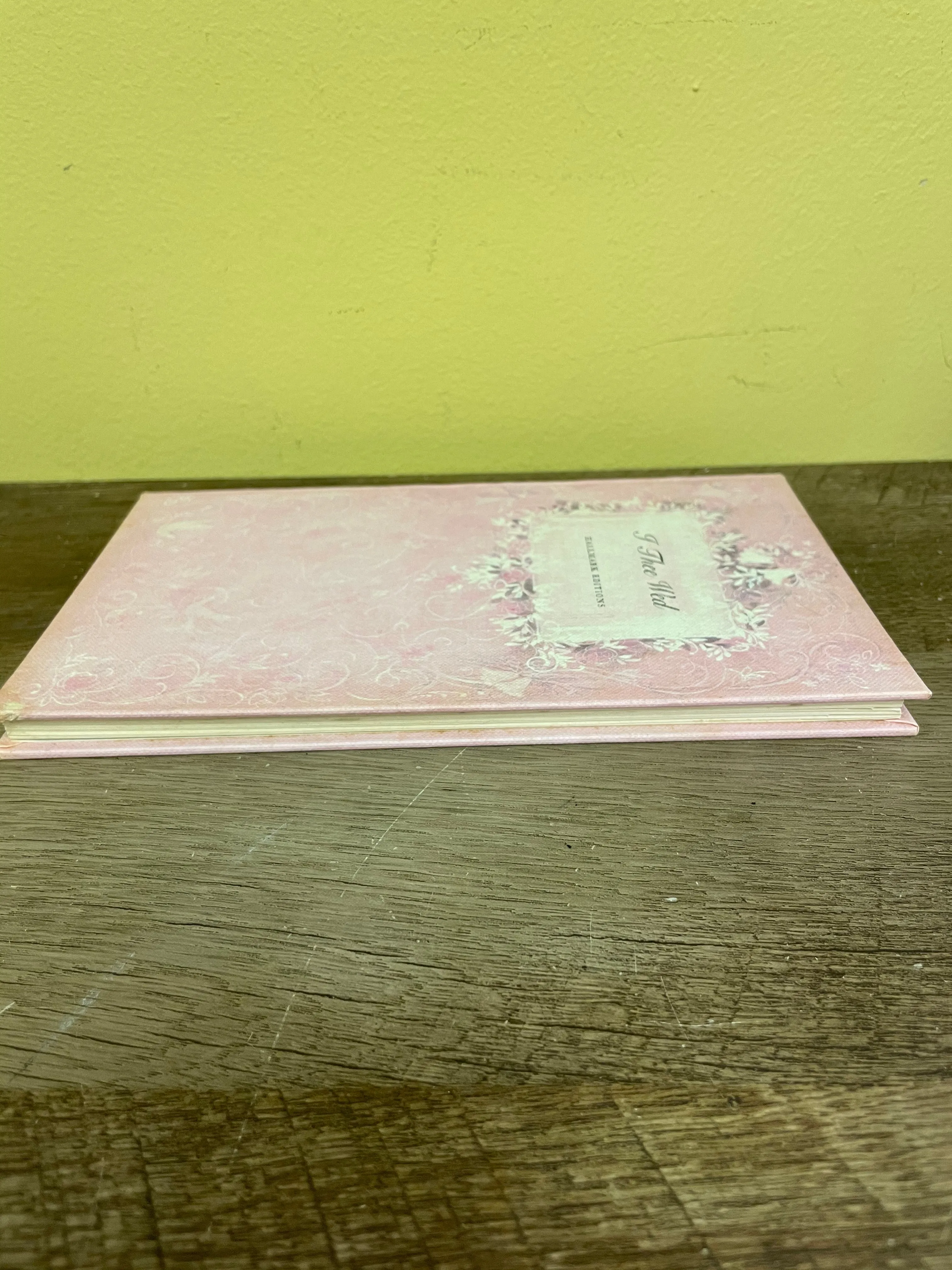 Vintage Hallmark “I Thee Wed” Tributes to Love and Marriage 1969 Hardcover with Jacket