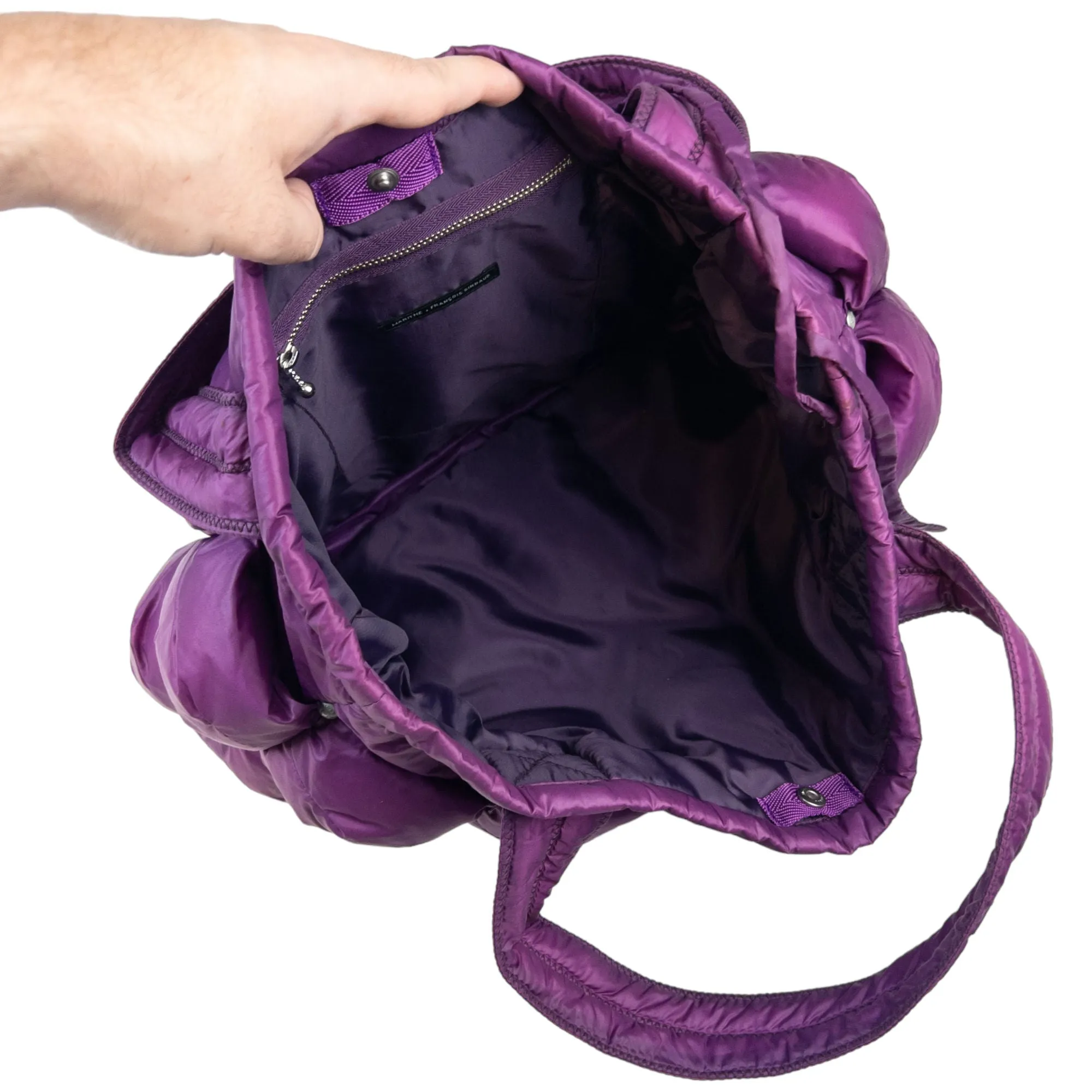 Vintage Marithe   Francois Girbaud Puffer Pocket Shoulder Bag
