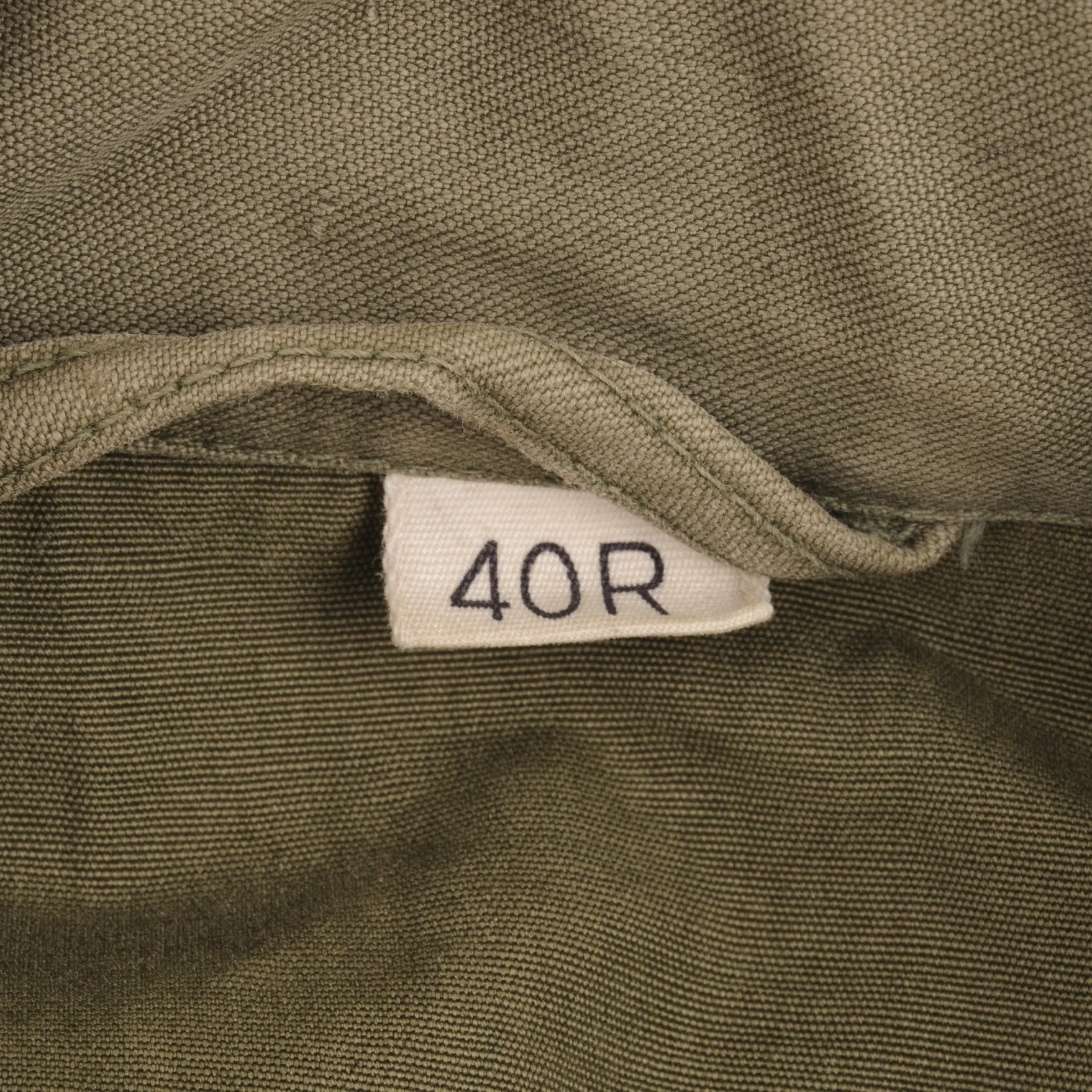 VINTAGE US ARMY M-1943 M43 FIELD JACKET 1940S WW2 ERA SIZE 40R