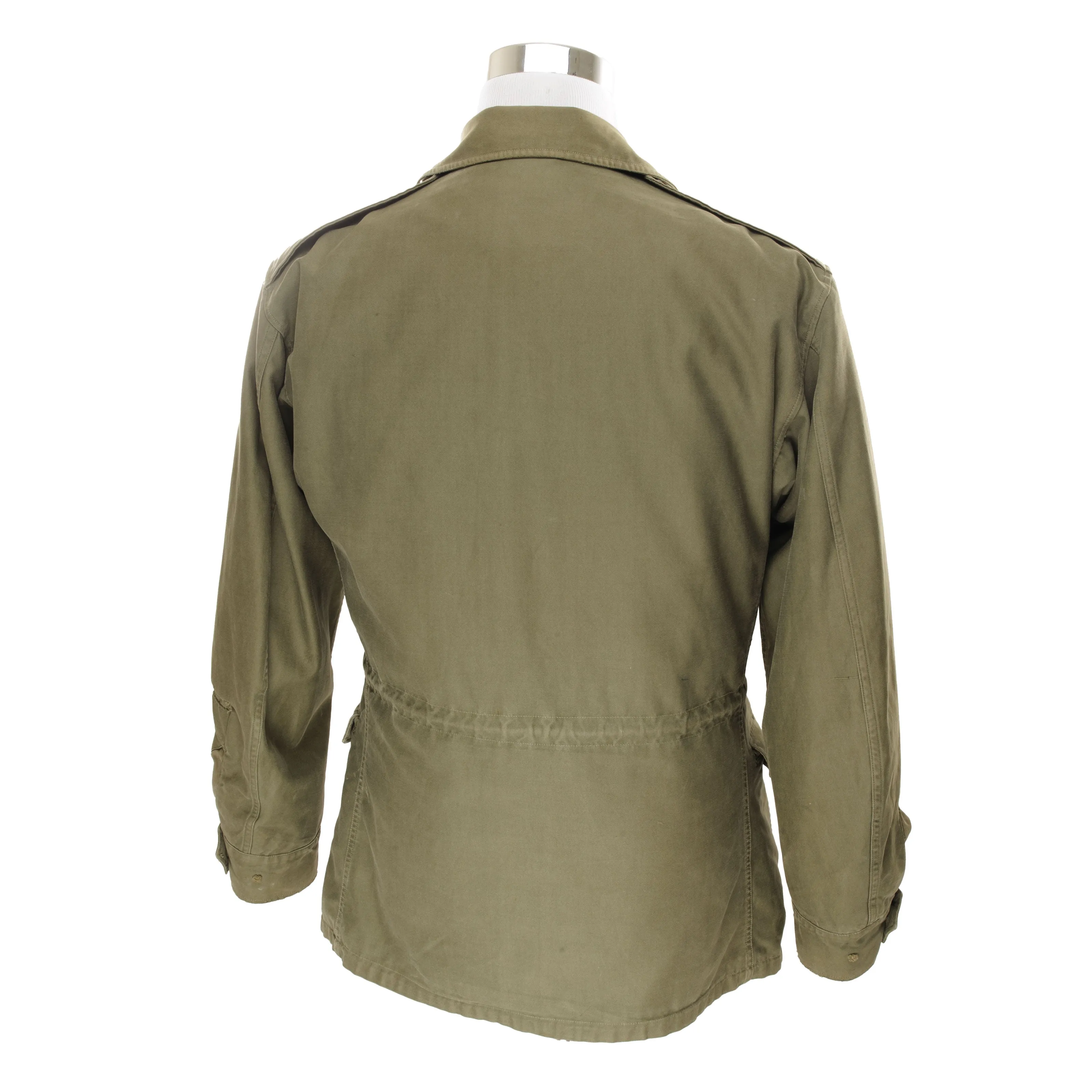 VINTAGE US ARMY M-1943 M43 FIELD JACKET 1940S WW2 SIZE 34R