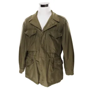 VINTAGE US ARMY M-1943 M43 FIELD JACKET 1944 WW2 SIZE 38R