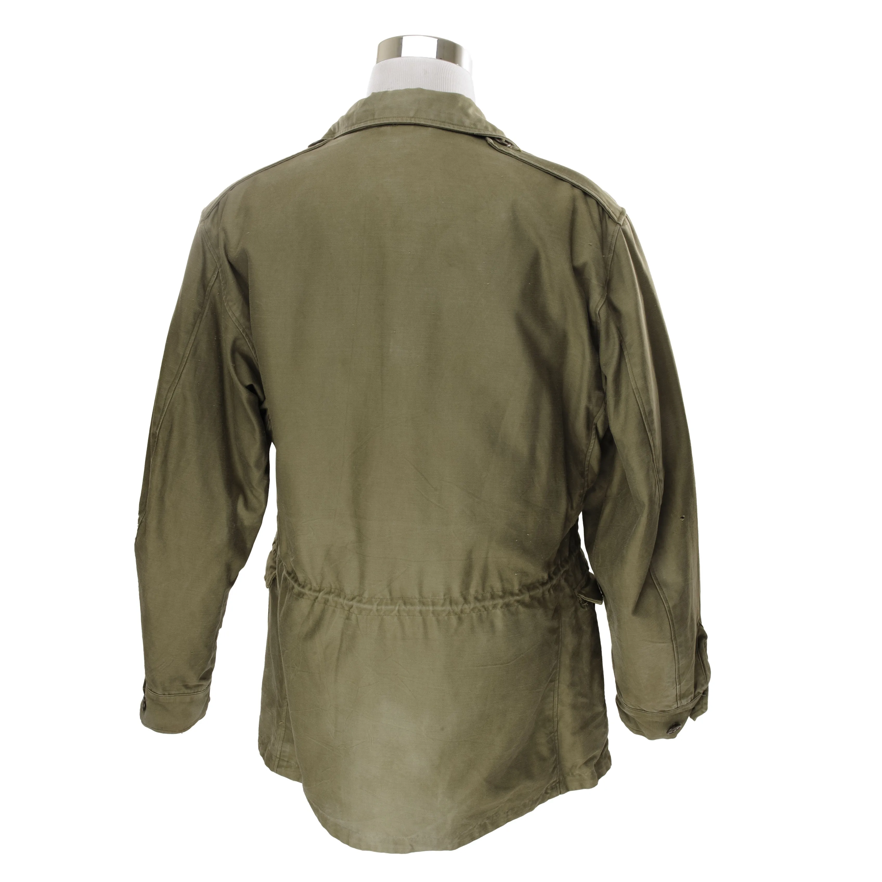 VINTAGE US ARMY M-1943 M43 FIELD JACKET 1945 WW2 SIZE 40L