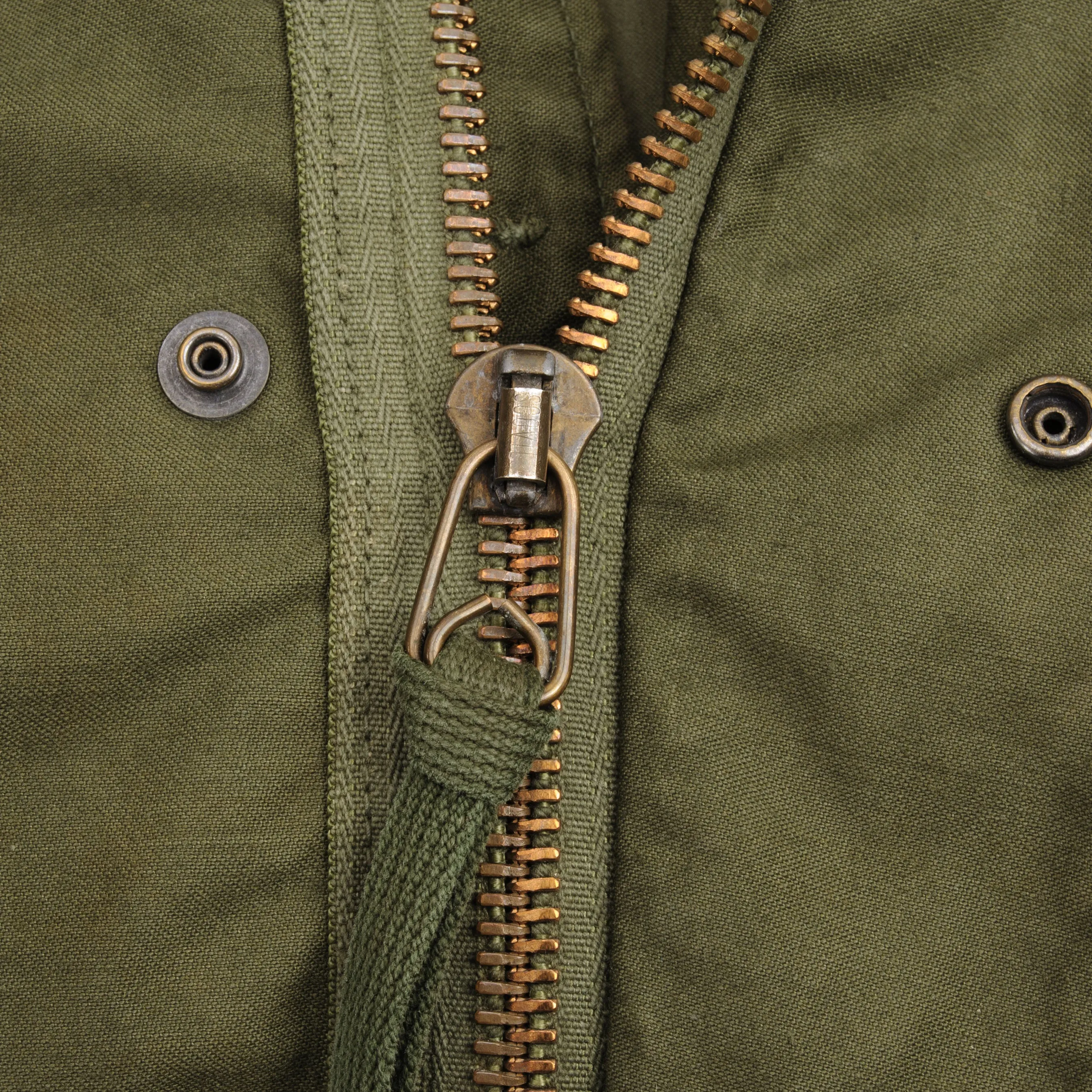 VINTAGE US NAVY SEABEES M65 FIELD JACKET 1972 VIETNAM WAR  SIZE MEDIUM REGULAR