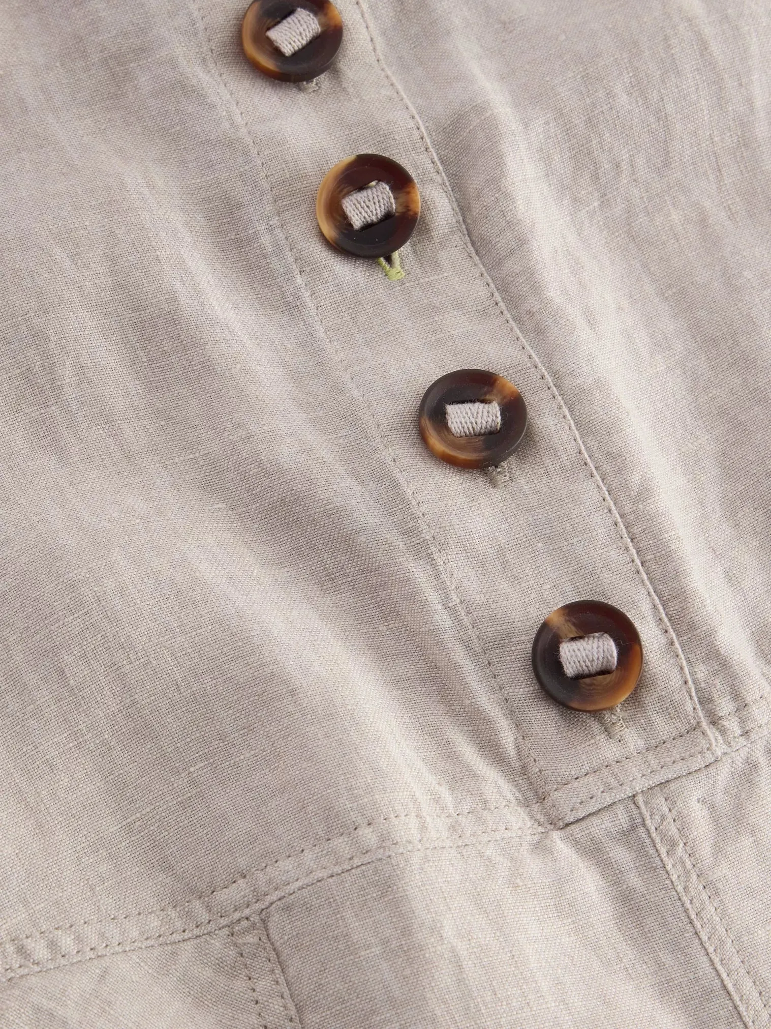 Viola Linen Dungaree