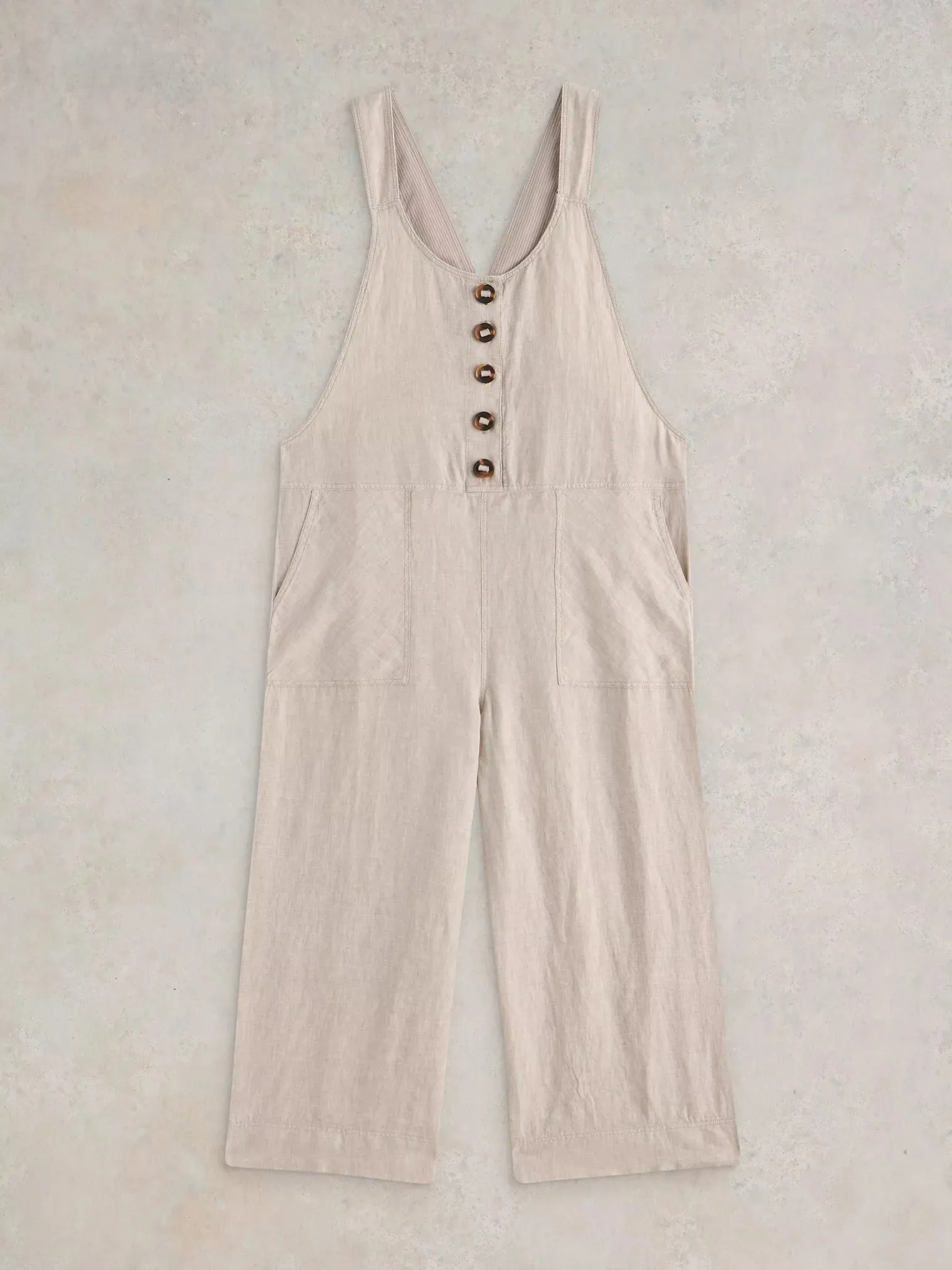 Viola Linen Dungaree