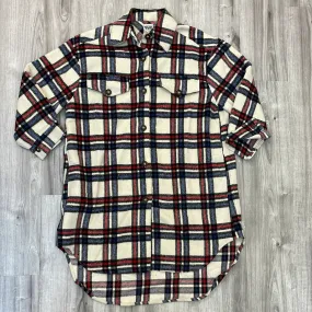 Vocal Plaid Oversize Long Shacket