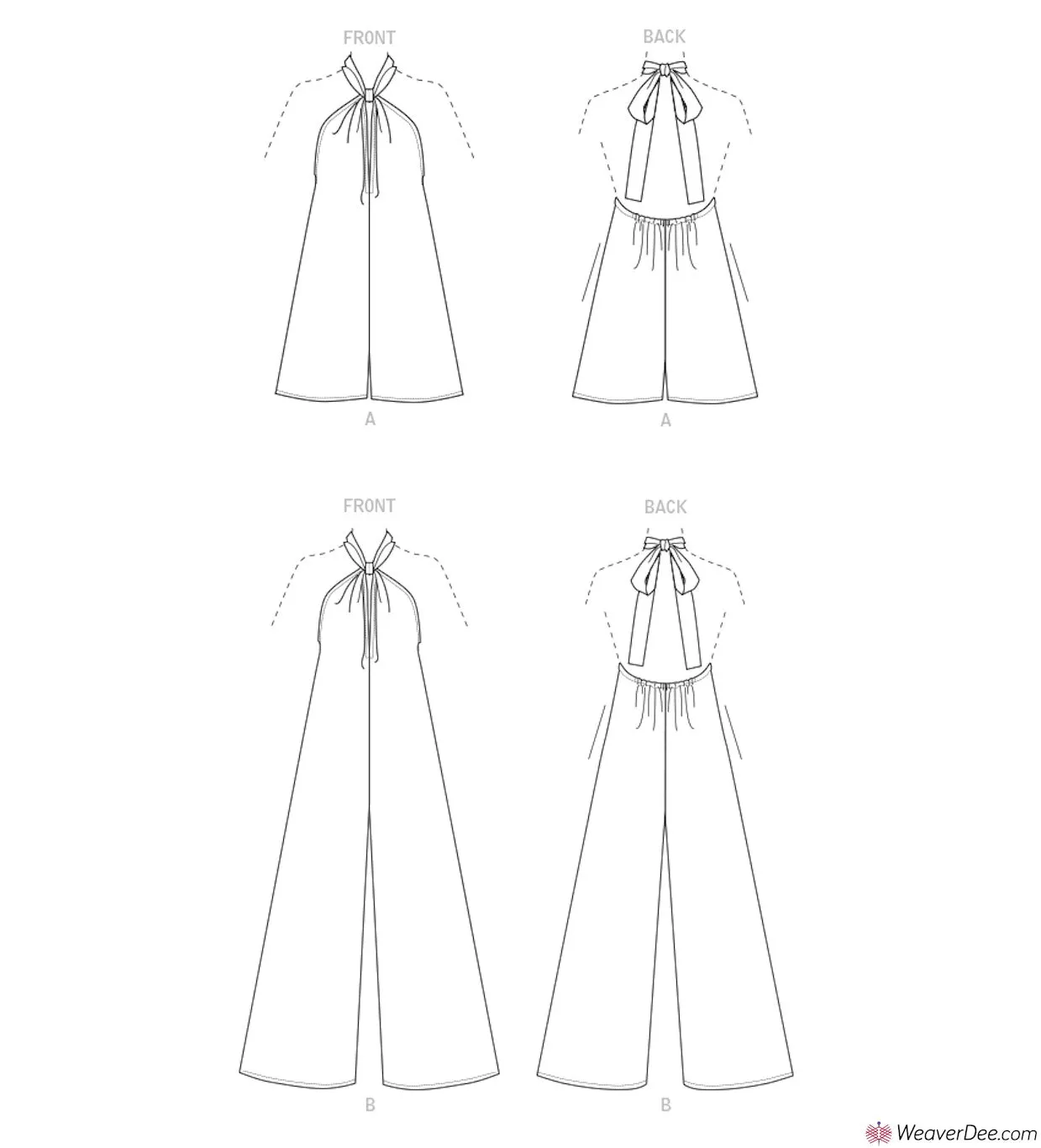Vogue Pattern V1807 Misses' & Misses' Petite Jumpsuits