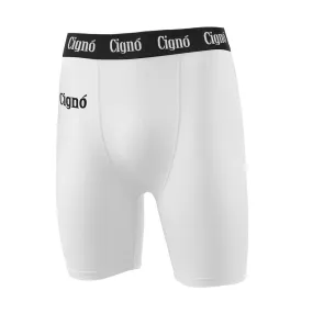 WHITE CIGNO BASELAYER HALF TIGHTS