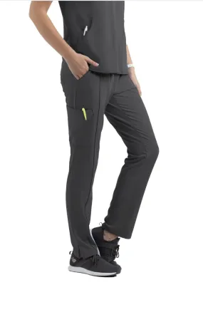 Women's Full Waistband Pant by Maevn (Regular) XS-3XL / PEWTER