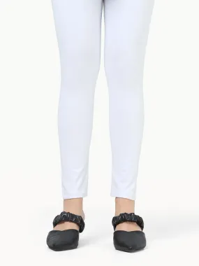 Women's White Basic Tights - EWBT23-76404