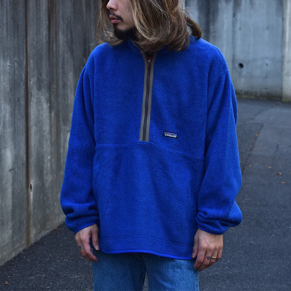 Y2K patagonia シンチラ ハーフジップ フリース プルオーバー 231103