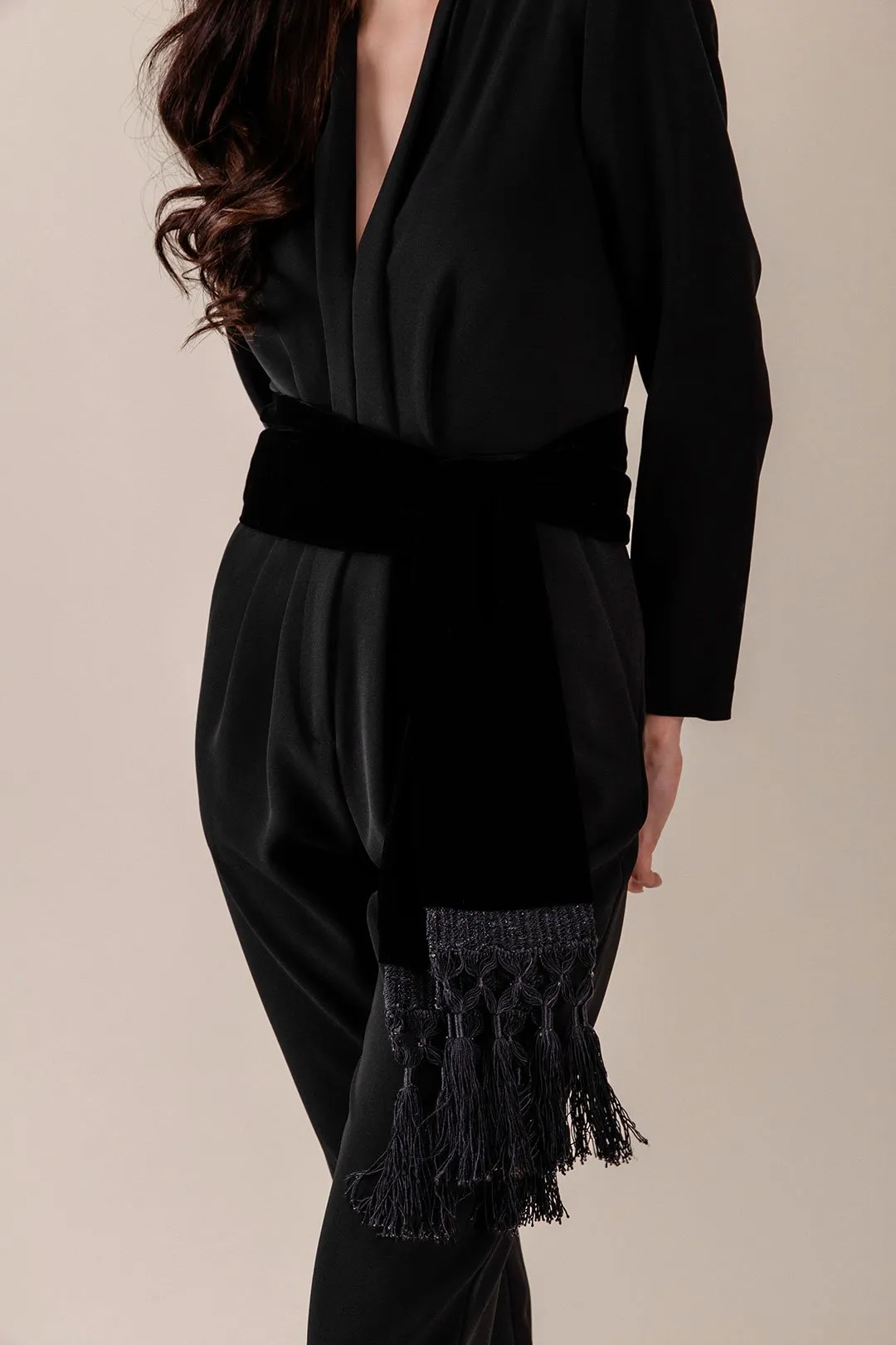Zaman V-Neck Jumpsuit