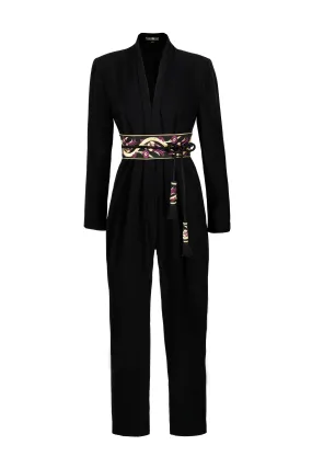 Zaman V-Neck Jumpsuit