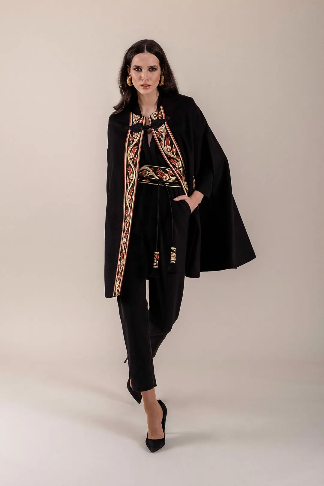 Zaman V-Neck Jumpsuit